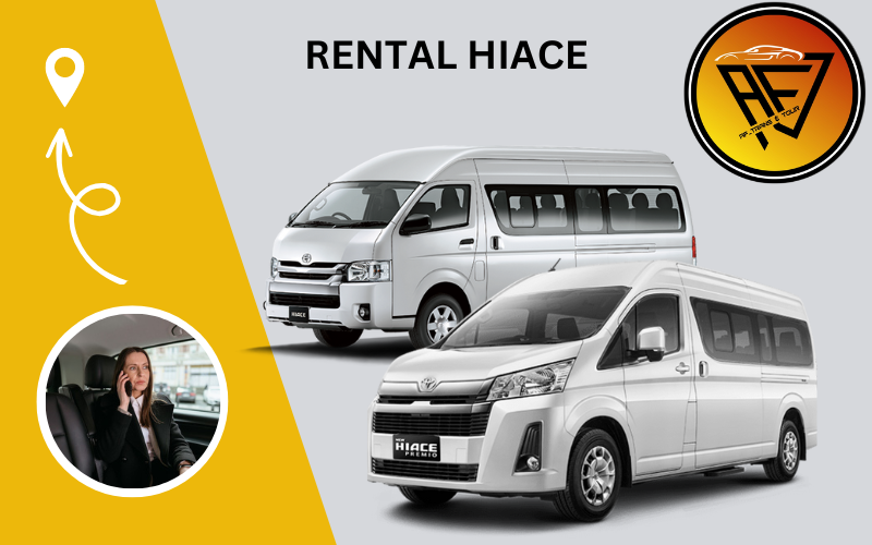 SEWA DAN CARTER HIACE MALANG DENGAN DRIVER